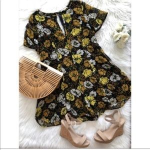 Lush floral romper